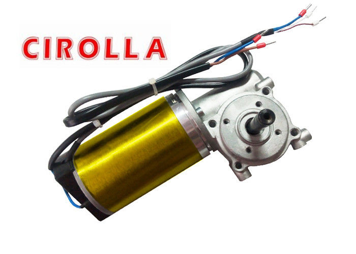 24V 60W//100W Automatic Door DC Worm Gear Motor with Encoder Brushed Motor